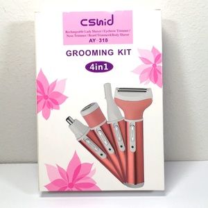 CSnid | Rechargeable Ladies Shaver | Brows, Nose, Beard & Body | New in Box